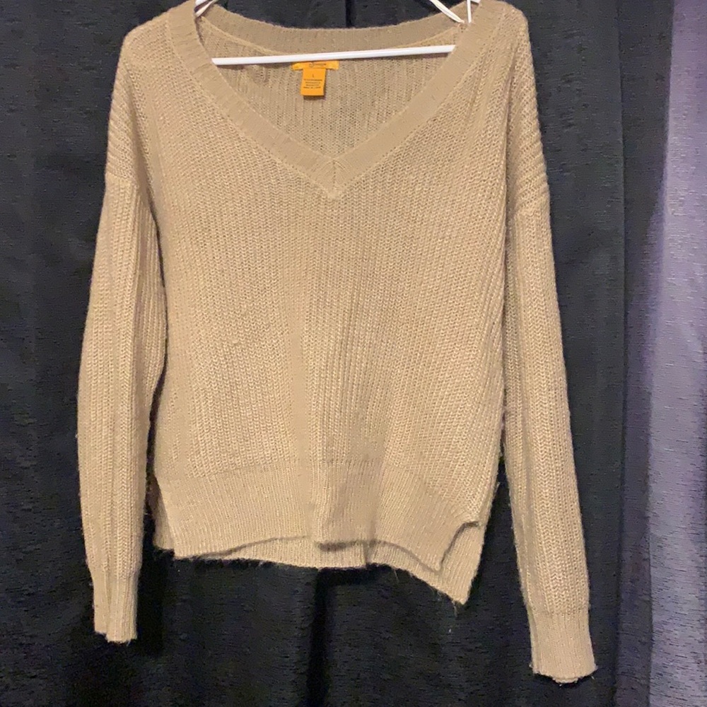 Crop top sweater